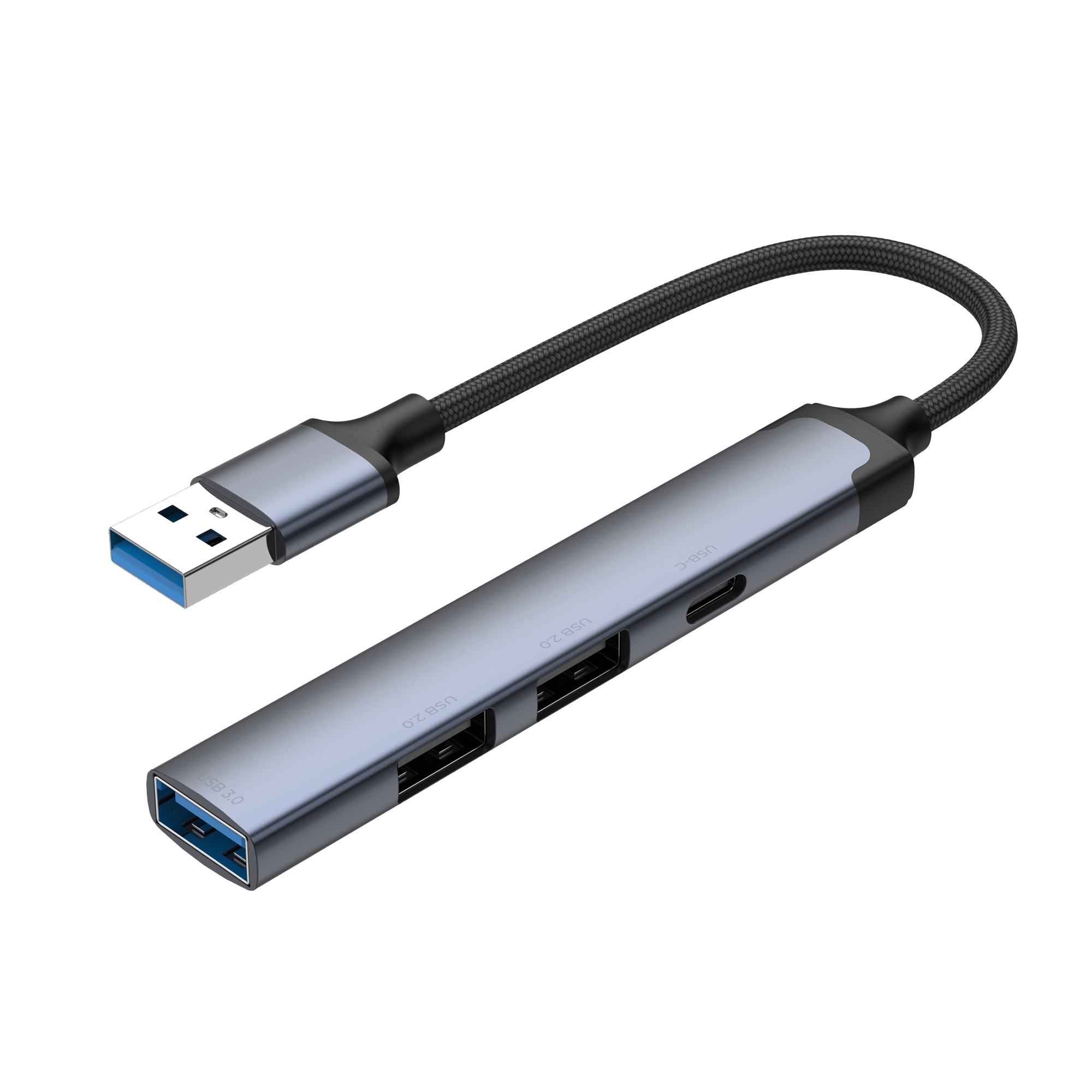 USB-хаб USB-A 3.0 + 2xUSB-A 2.0 + USB-C