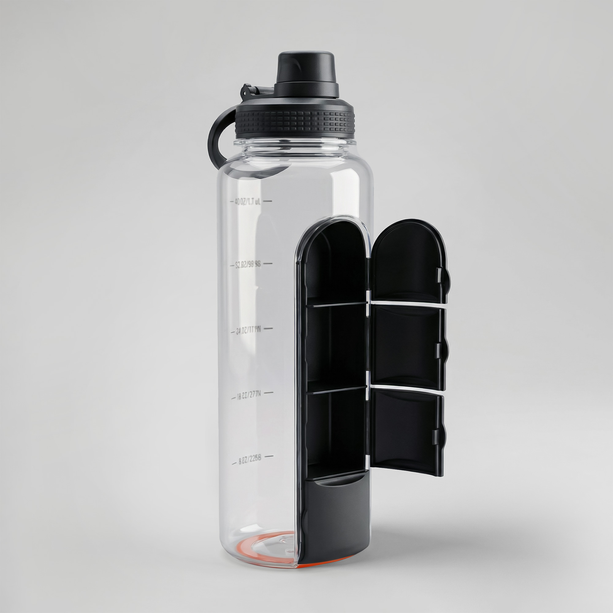 Спортивная бутылка для воды Electrolyte, 1200 мл, тритан