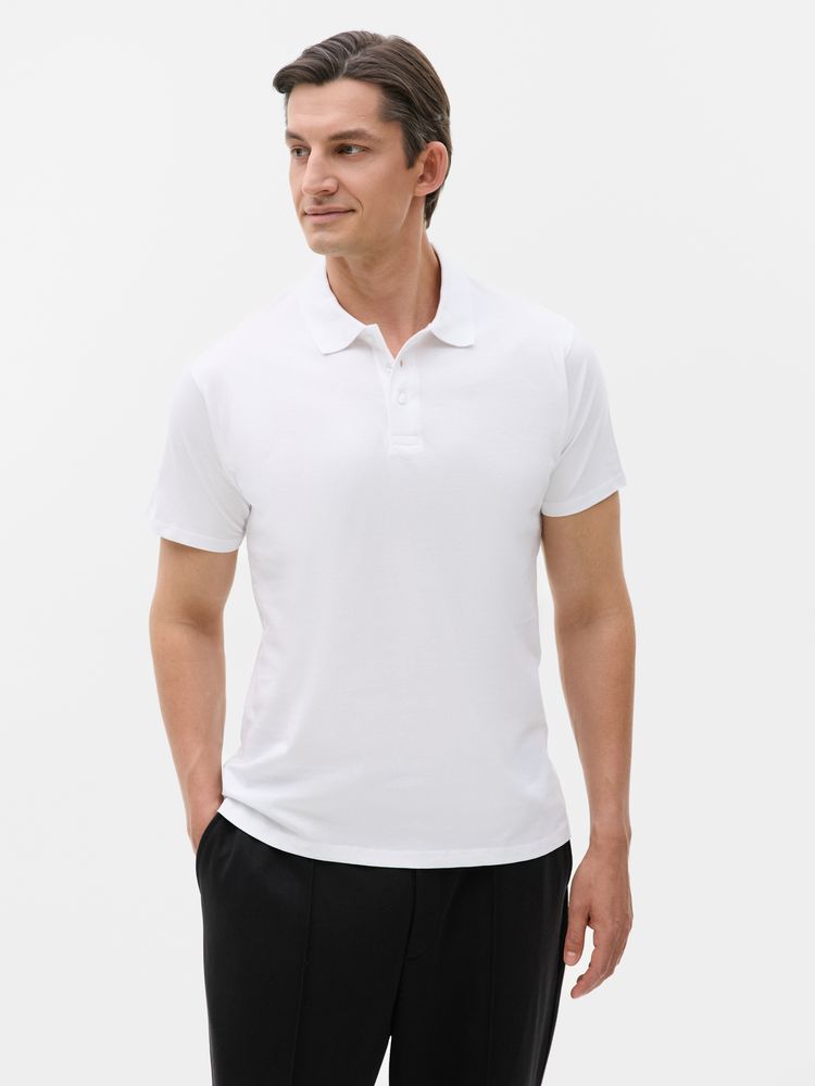 Рубашка поло мужская Prescott Men 170, белая