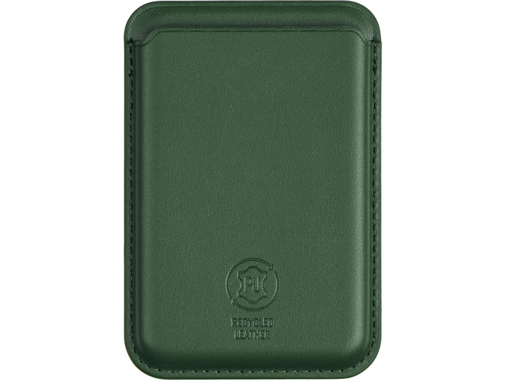 Магнитный картхолдер Cairo, темно-зеленый
