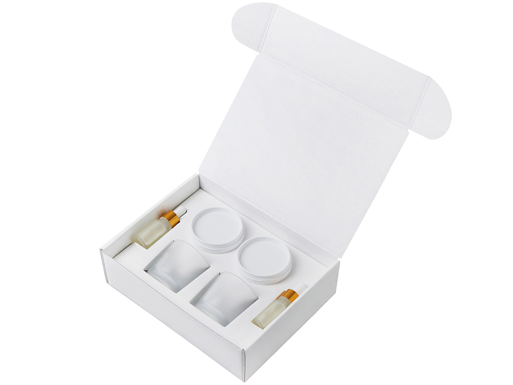 Набор для создания 2-х ароматических свечей: имбирный пряник, рождественская елка (без лого LM)