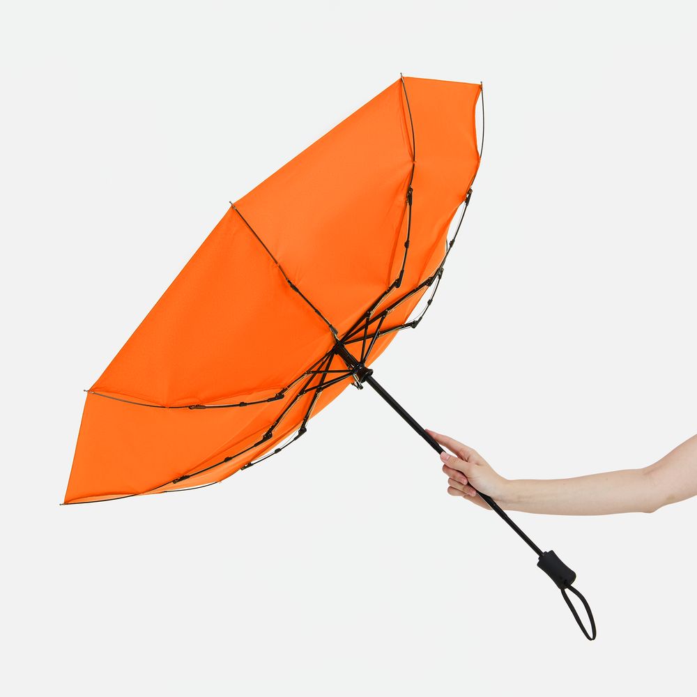 Зонт складной Monsoon, оранжевый