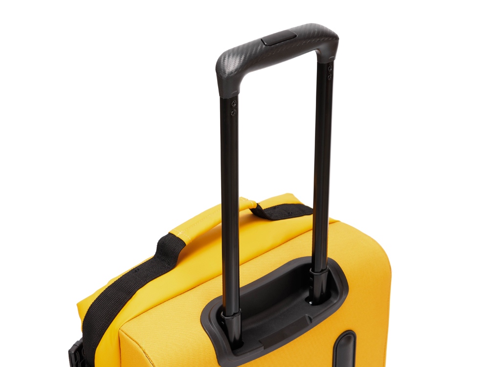 Сумка на колесах TORBER MOBI, желтый, полиэстер 900D с PU покрытием, 47 х 34 х 21,5 см, 32 л