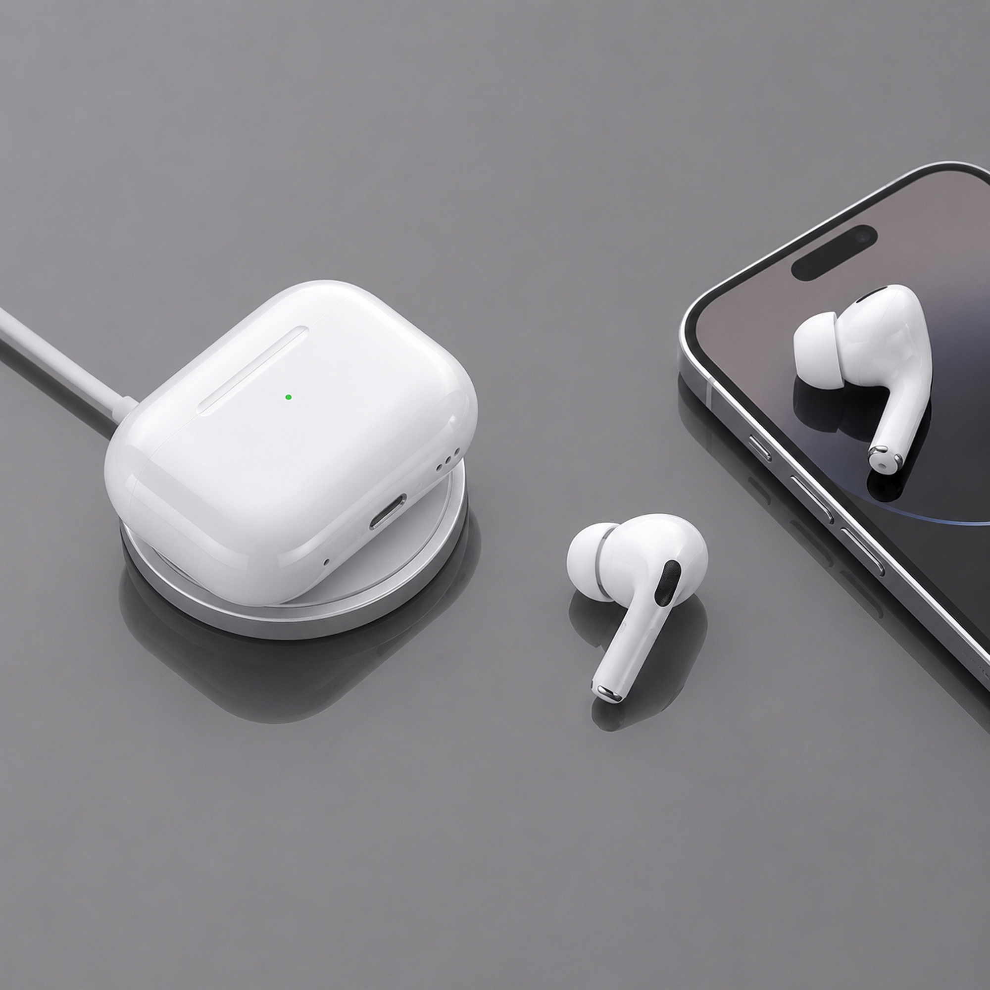 Беспроводные наушники с микрофоном Air Nova 2, TWS, BT5.4, 300 мАч, QI