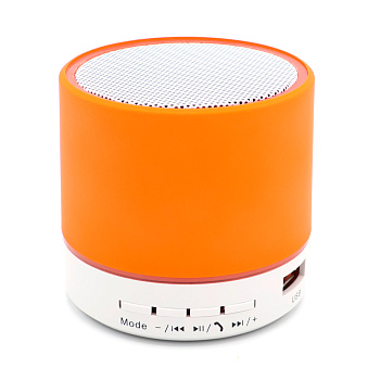 Беспроводная Bluetooth колонка Attilan (BLTS01), оранжевая