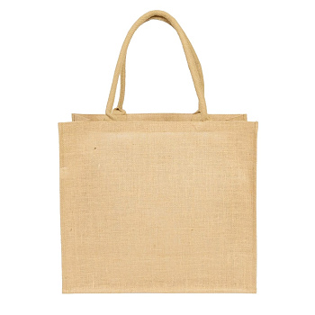 Сумка из джута Caravan Jute, бежевая