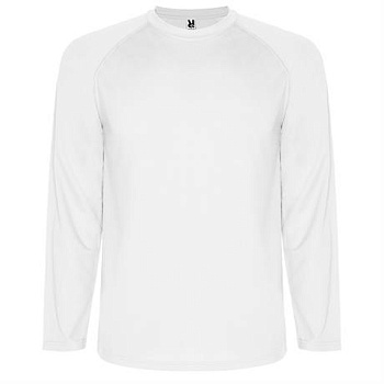 Спортивная футболка MONTECARLO L/S мужская, БЕЛЫЙ S